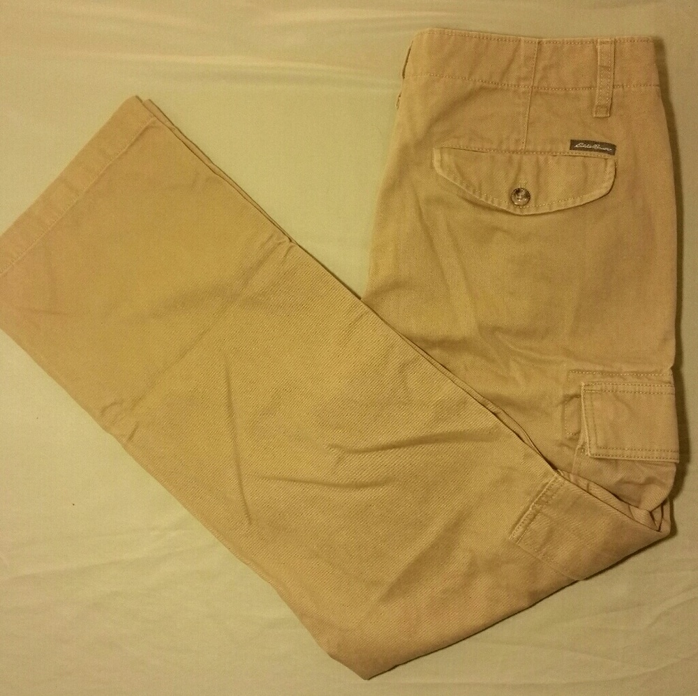 Eddie Bauer - Biege Cargo Pants Men's Size 33"×30"